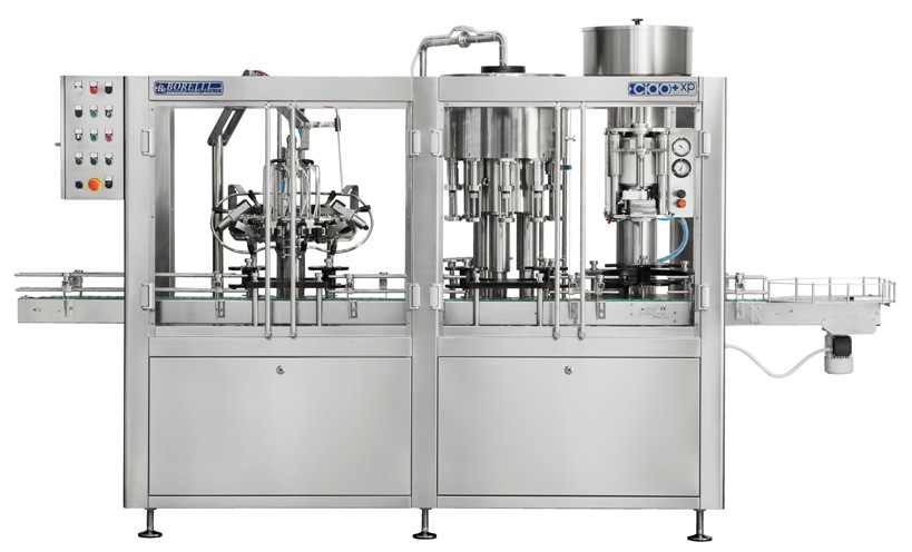 CIAO–XP6/6/1–ka606S0 -  Rinsing, Filling, Stopping Monobloc for Still Wines  - BORELLI GROUP
