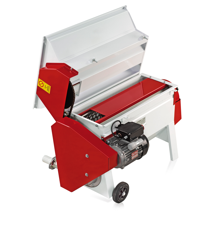 Model 229 Z 15 și Model 230 K20 - Dezciorchinător Struguri cu Motor și Pompă - Flli Baesso