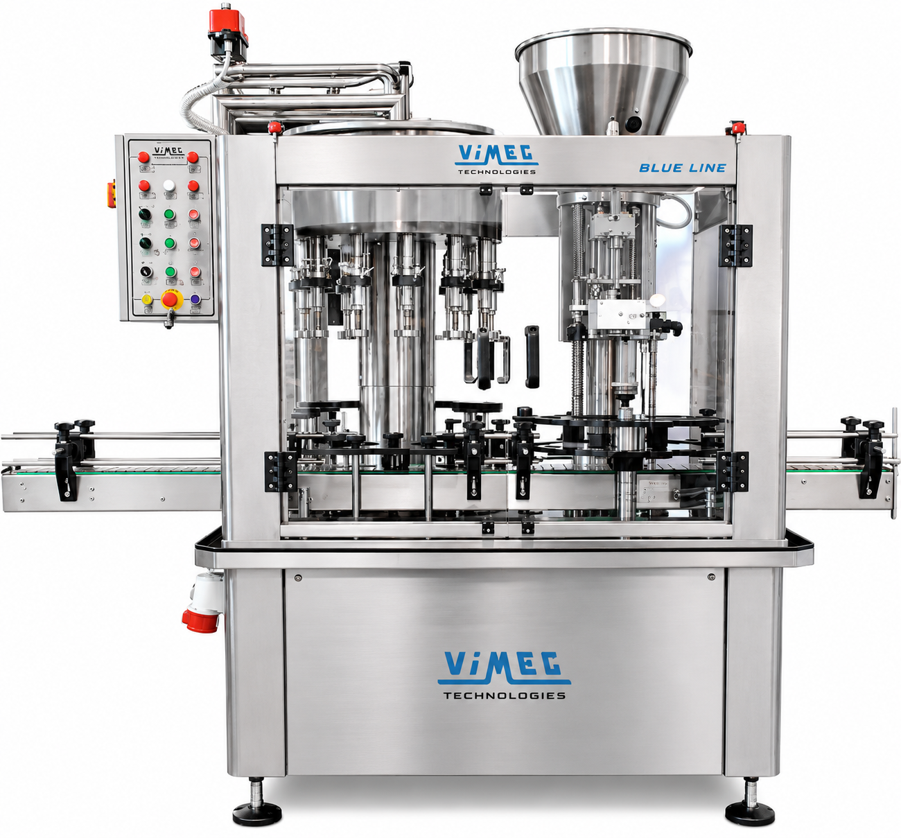 BLUE-LINE - Monobloc automat cu 2, 3 sau 4 statii de lucru - VIMEG TECHNOLOGIES