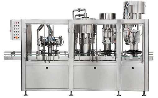 Model 9/8/1/1 - Automatic Tribloc Rinse-Fill-Topping - BORELLI GROUP