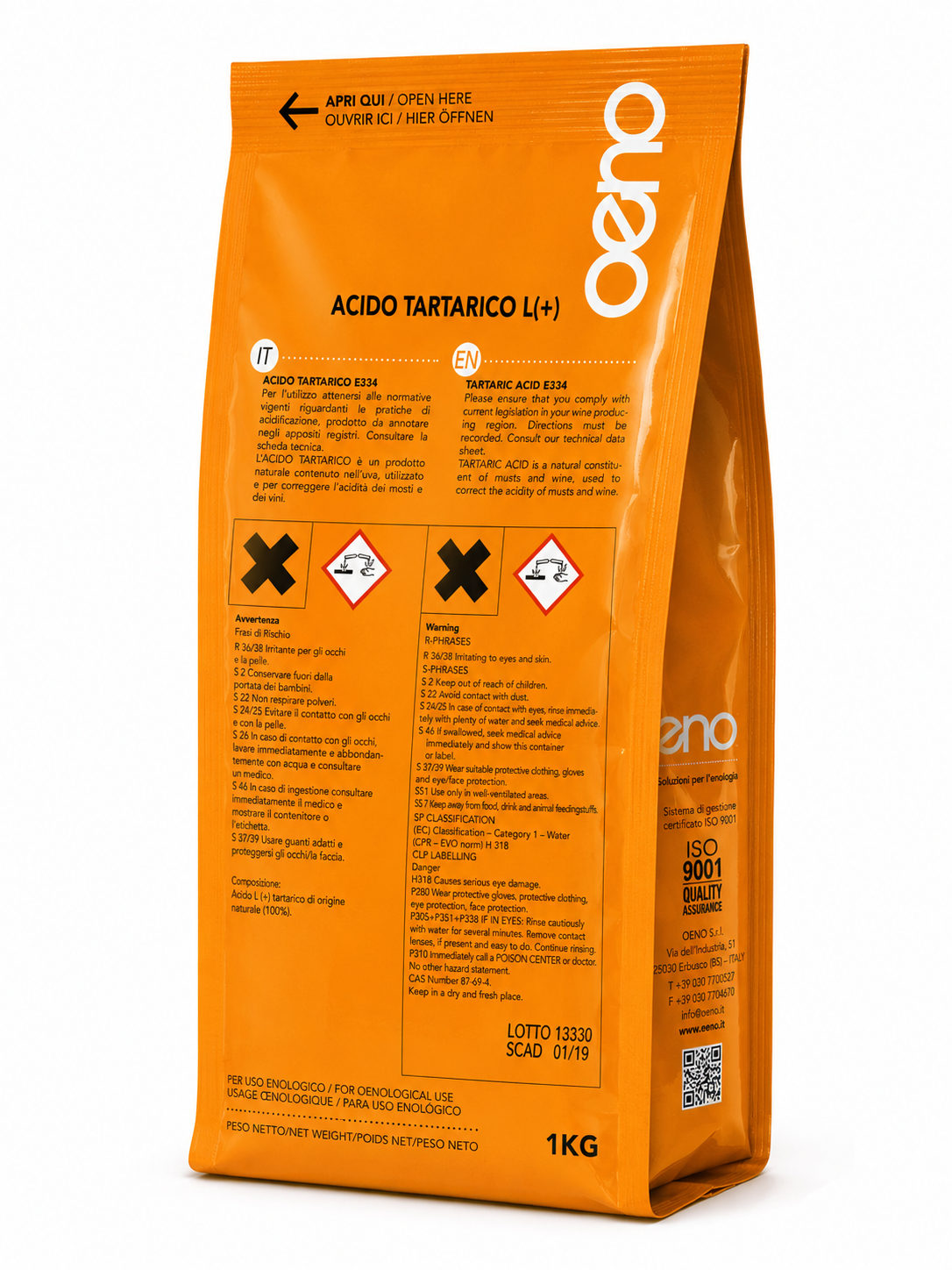 Acid Tartric - OENO - 2