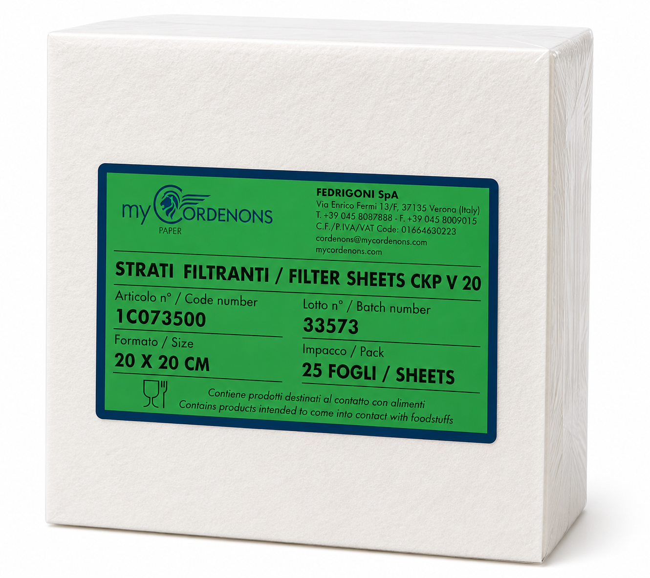 Cartoane Filtrante CKP - CORDENONS - 6