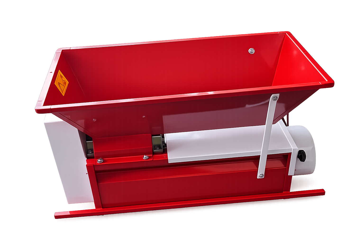 Model 191 - Grape Crusher-Destemmer with Motor, Enameled Hopper and Casing - Flli Baesso - 2