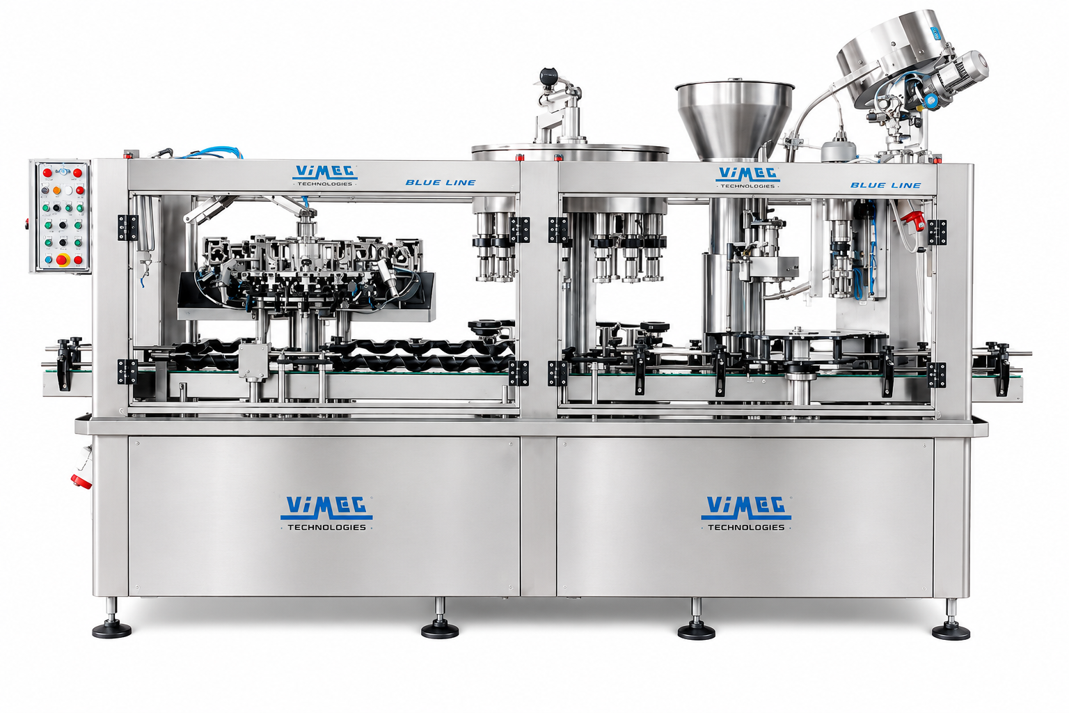BLUE-LINE - Monobloc automat cu 2, 3 sau 4 statii de lucru - VIMEG TECHNOLOGIES - 3