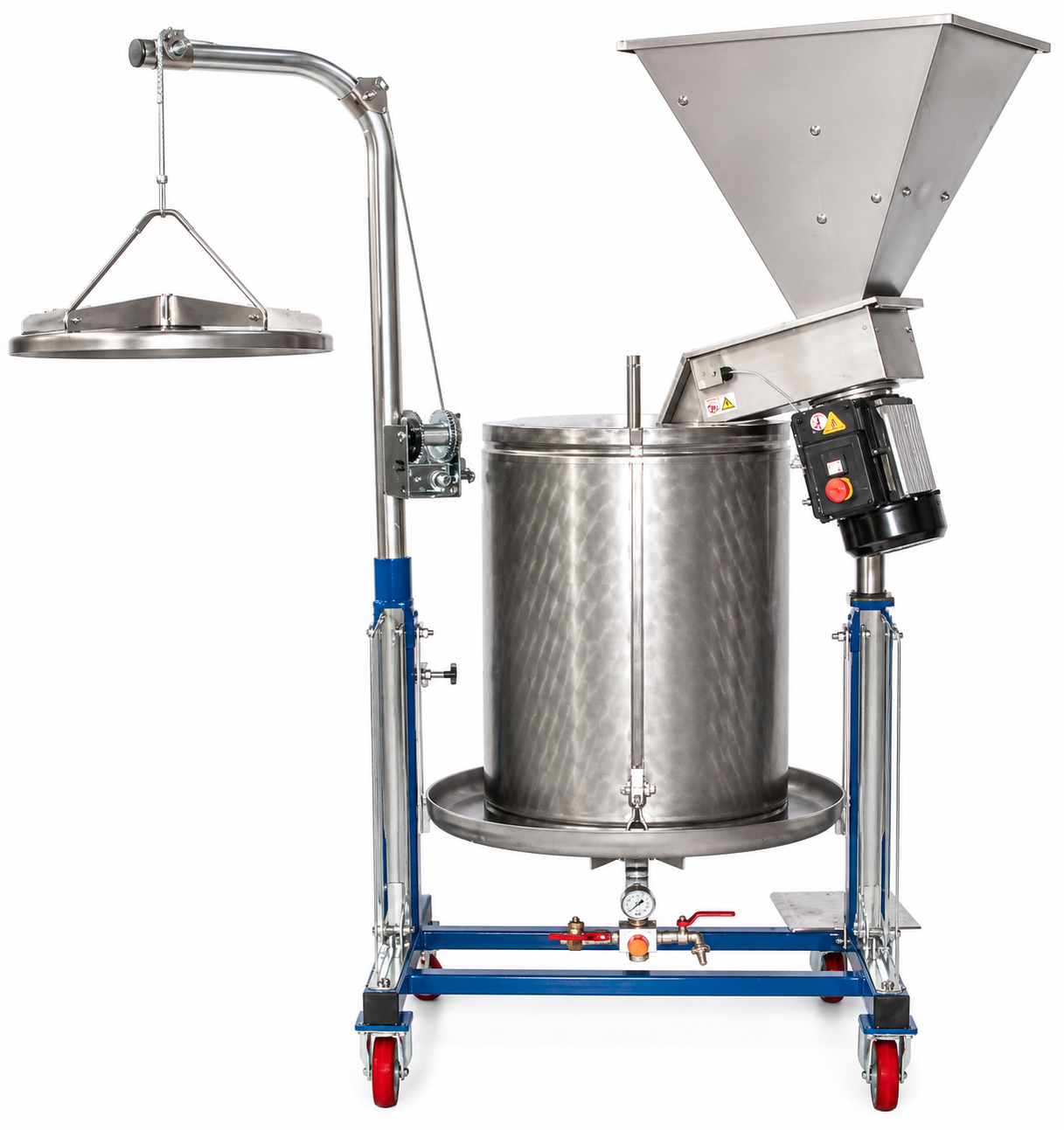 MULIMIX, MULIMAX and MULIPLUS – Motorized Centrifugal Fruit Cutters – Zambelli Enotech - 2