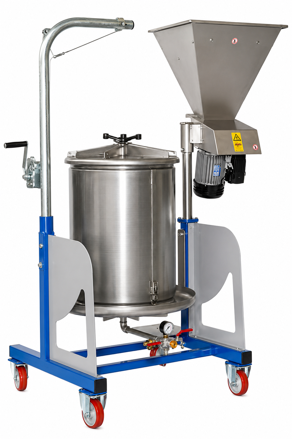 HYDRO – Hydraulic Fruit Presses – Zambelli Enotech - 6