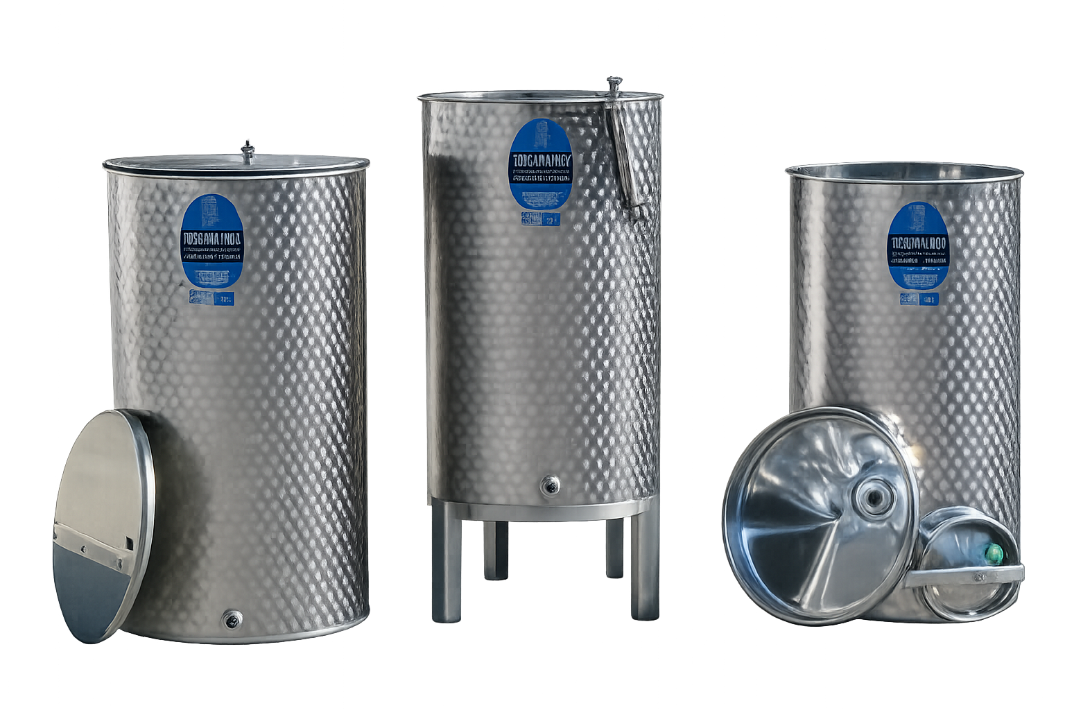 ARIA Pe Cisterne cu Capac Flotant și Fund Plan - TOSCANA INOX - 4