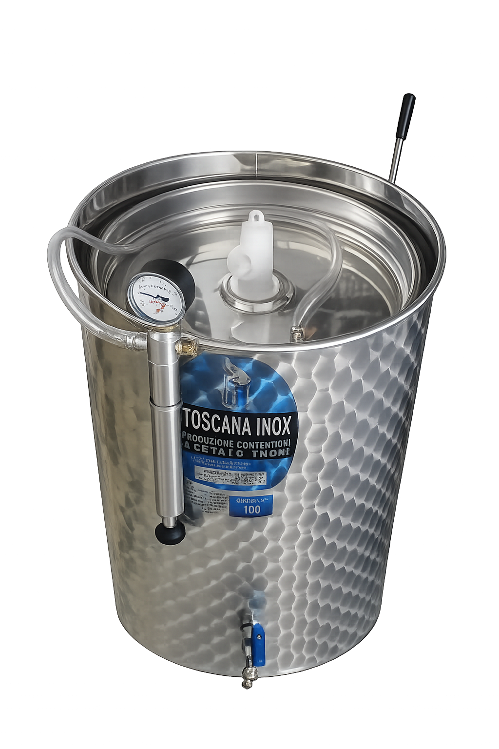 ARIA Pe Cisterne cu Capac Flotant și Fund Plan - TOSCANA INOX - 5