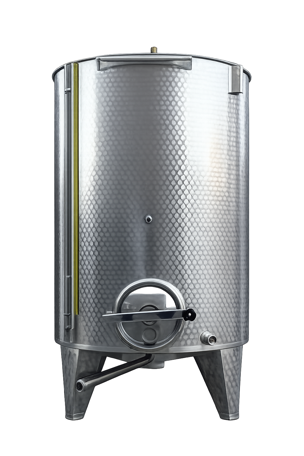 ARIA S Tanks with Floating Lid and Conical Bottom - TOSCANA INOX - 2