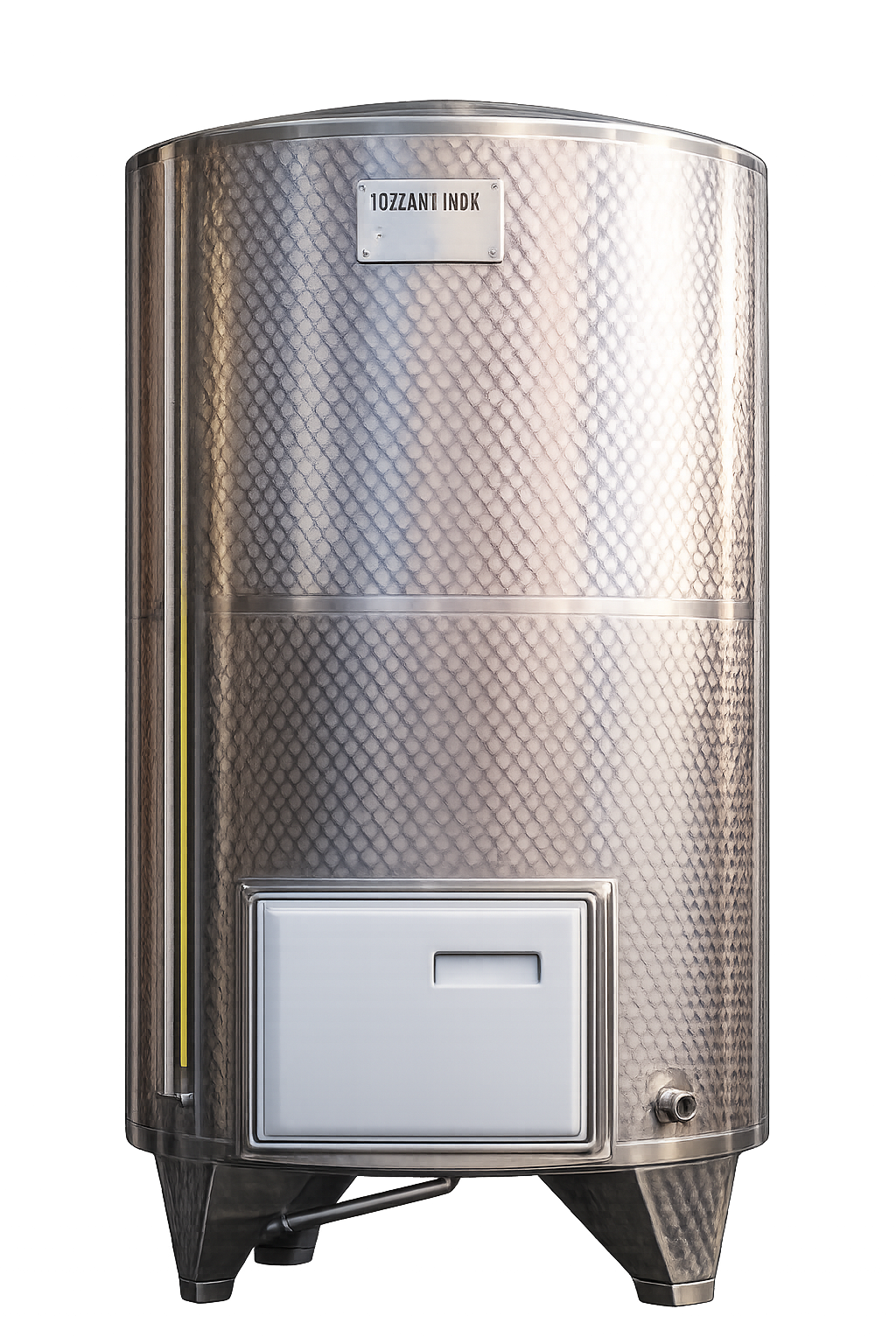 VIBO B Classic Cisterns with Legs, Upper Hatch, Conical Bottom, Fully Insulated - TOSCANA INOX - 2