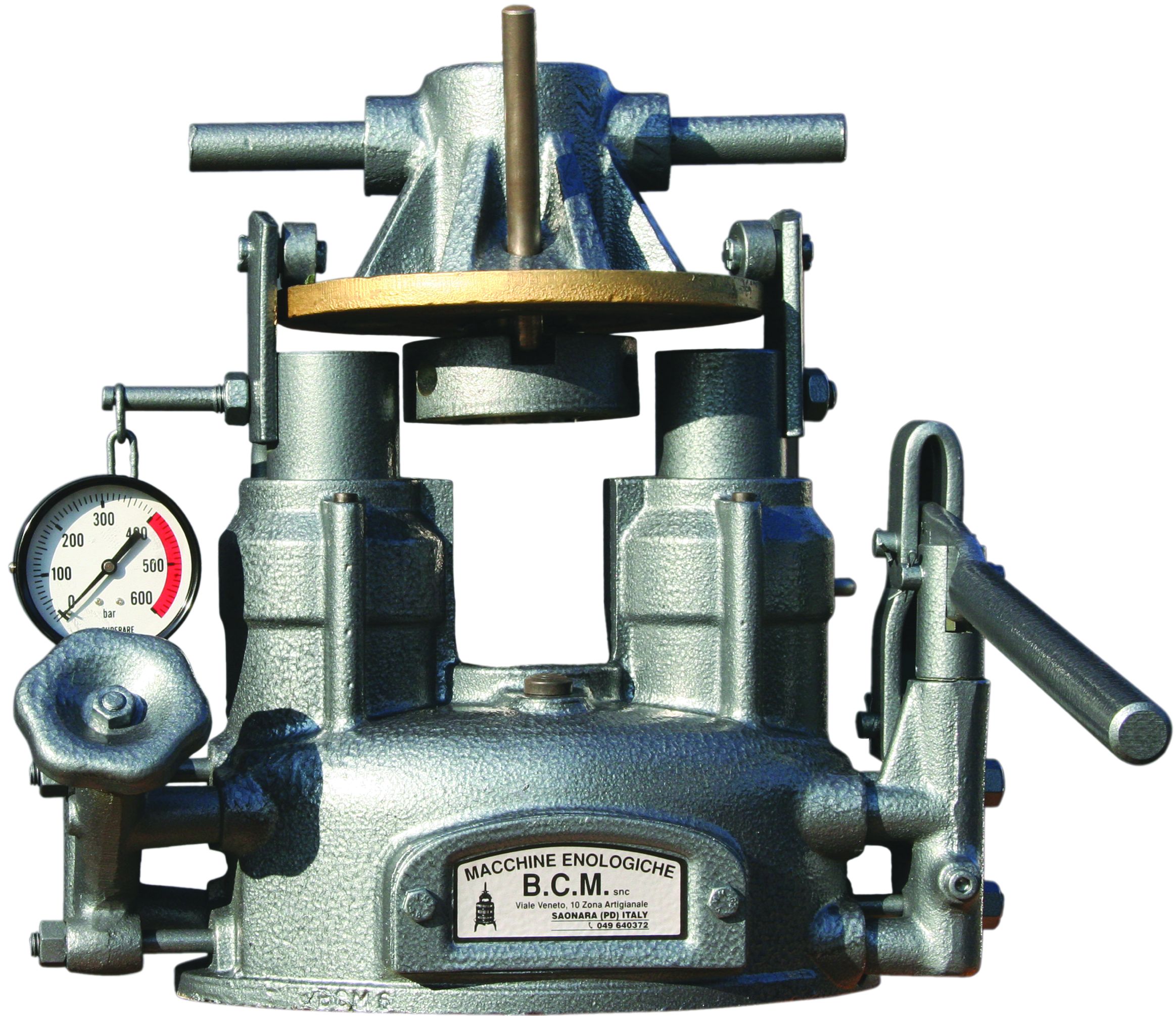 Manual Grape Press with Hydraulic System - BCM - 2