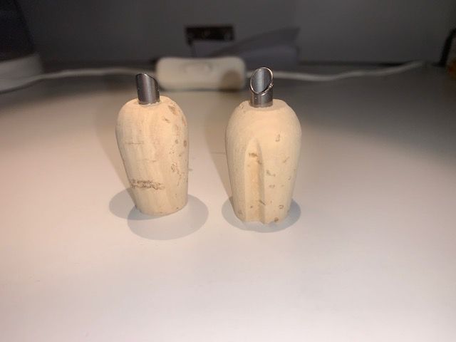 Special plugs made of wood, cork and stainless steel - 3