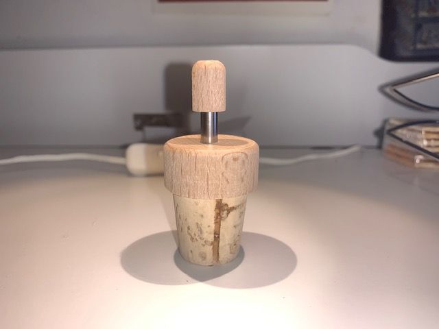 Special plugs made of wood, cork and stainless steel - 4