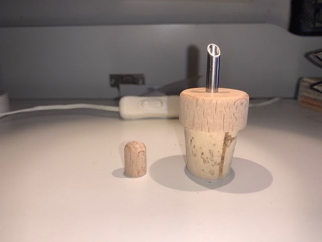 Special plugs made of wood, cork and stainless steel - 5