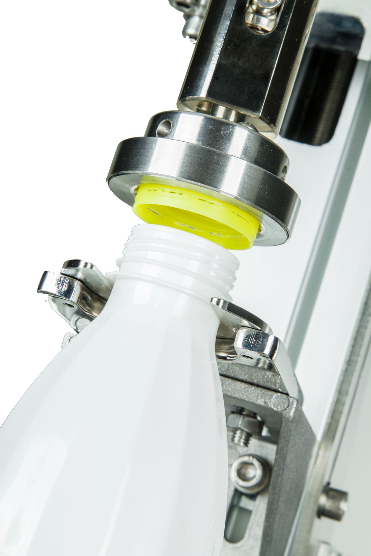 Device for closing food containers for canned products, jams, dairy products, etc. - EASYCAP - 7