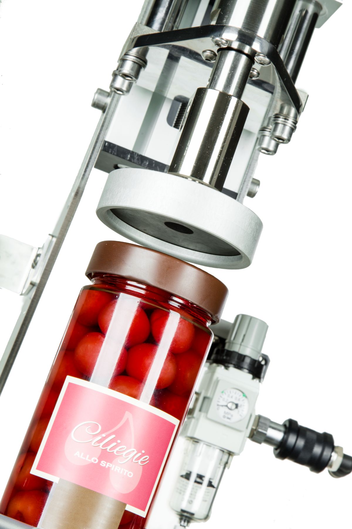 Device for closing food containers for canned products, jams, dairy products, etc. - EASYCAP - 8